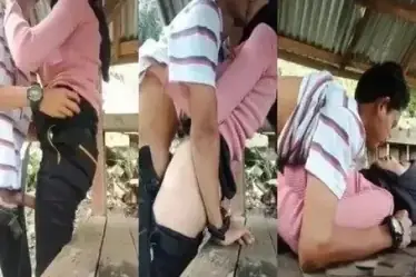Viral Jilbab ABG Mesum Digarap Penjaga Pos